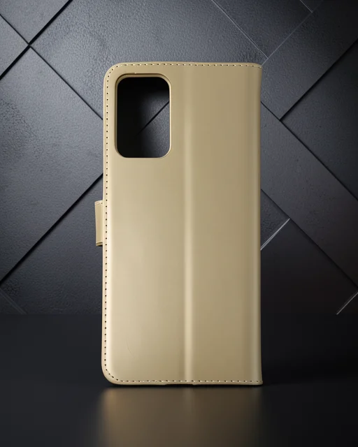 Samsung Galaxy Note 20 Kılıf Trend S Plus Kapaklı Kılıf - Gold