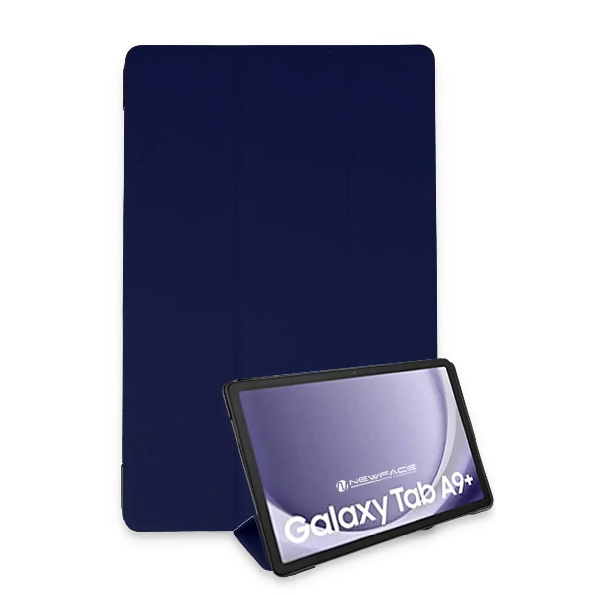 Samsung Galaxy Tab A9 Plus Kılıf Tablet Smart Kılıf - Lacivert görsel 3