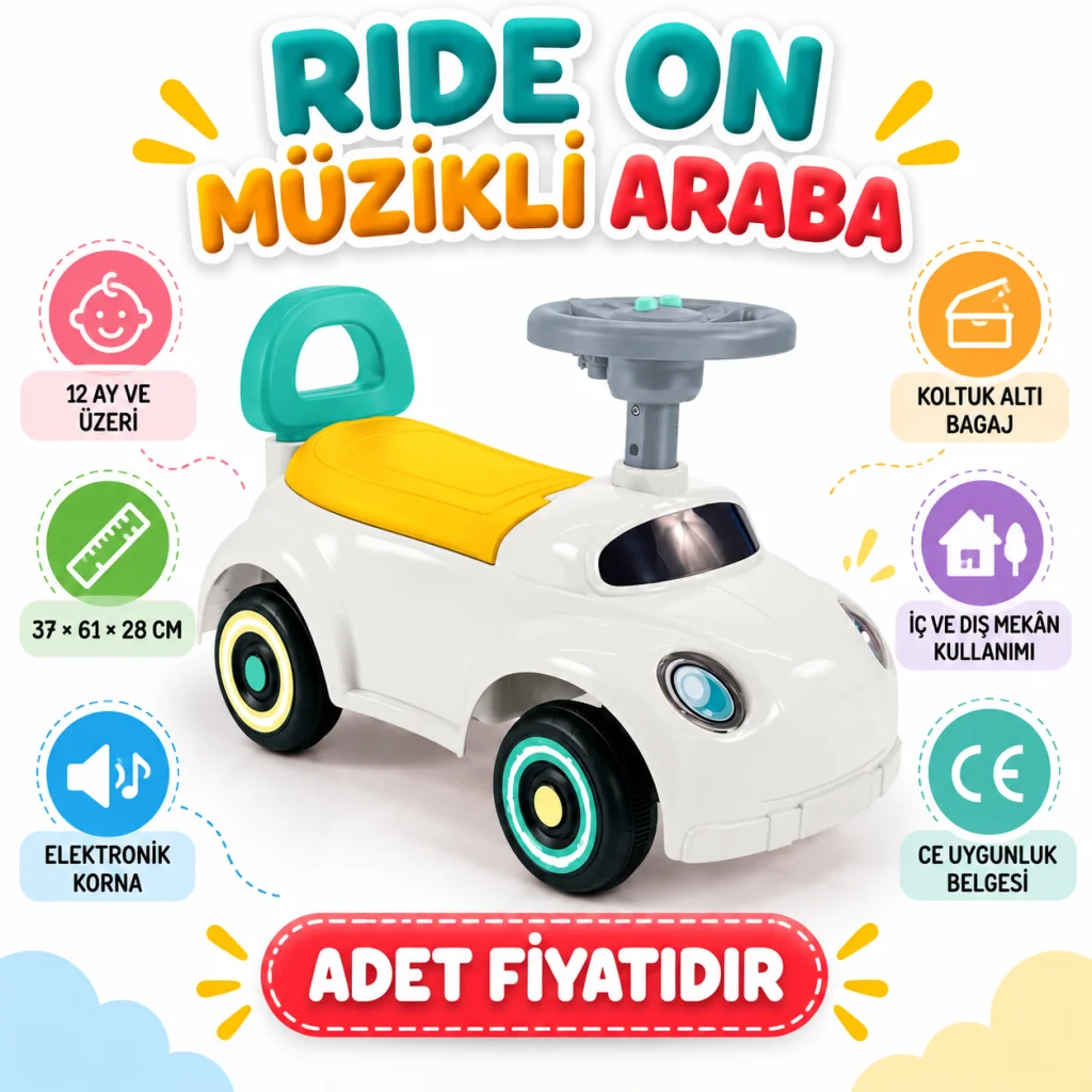 2635 Rıde On Car Electronıc Sound görsel 2