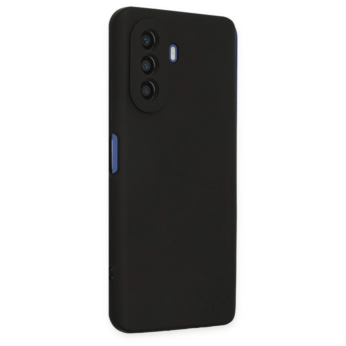 Huawei Nova Y70 Kılıf First Silikon - Siyah görsel 3