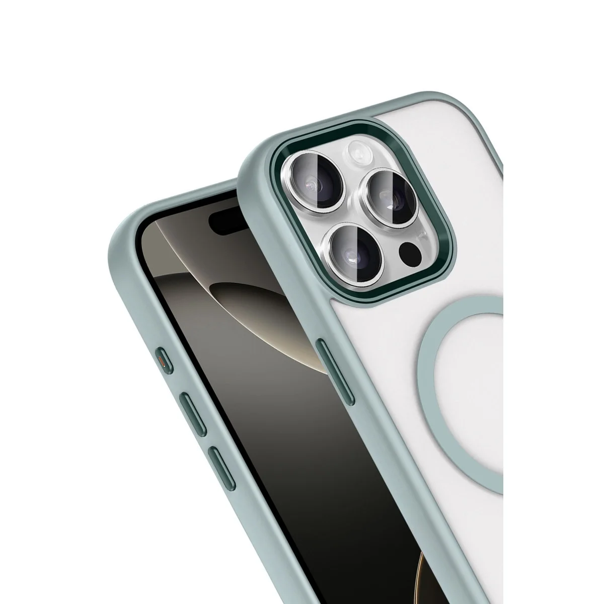 Joko Apple İphone 15 Pro Max Terea Magsafe Kapak - Gri görsel 2
