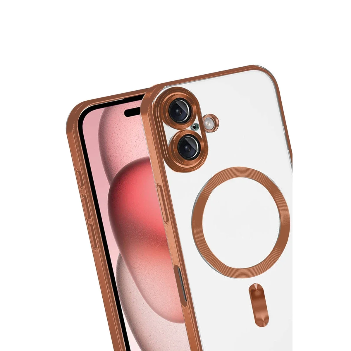 Apple iPhone 17 Kross Magneticsafe Kapak - Turuncu görsel 3