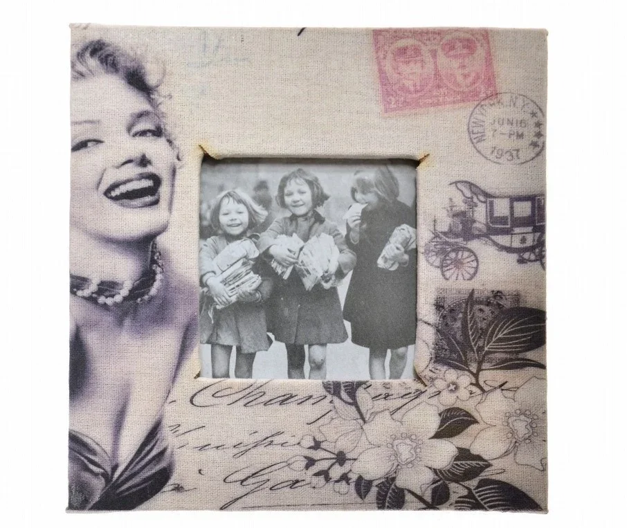 Decotown Marilyn Monroe Tasarım Ahşap Resim Fotoğraf Çerçevesi görsel 2