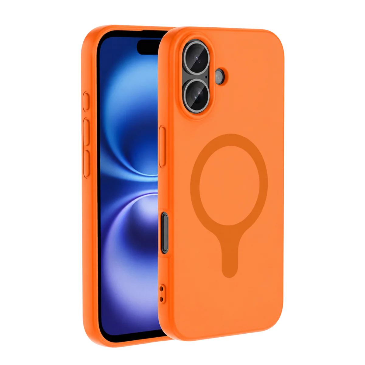 Joko Apple iPhone 16 Z Silikon Magsafe Kapak - Turuncu