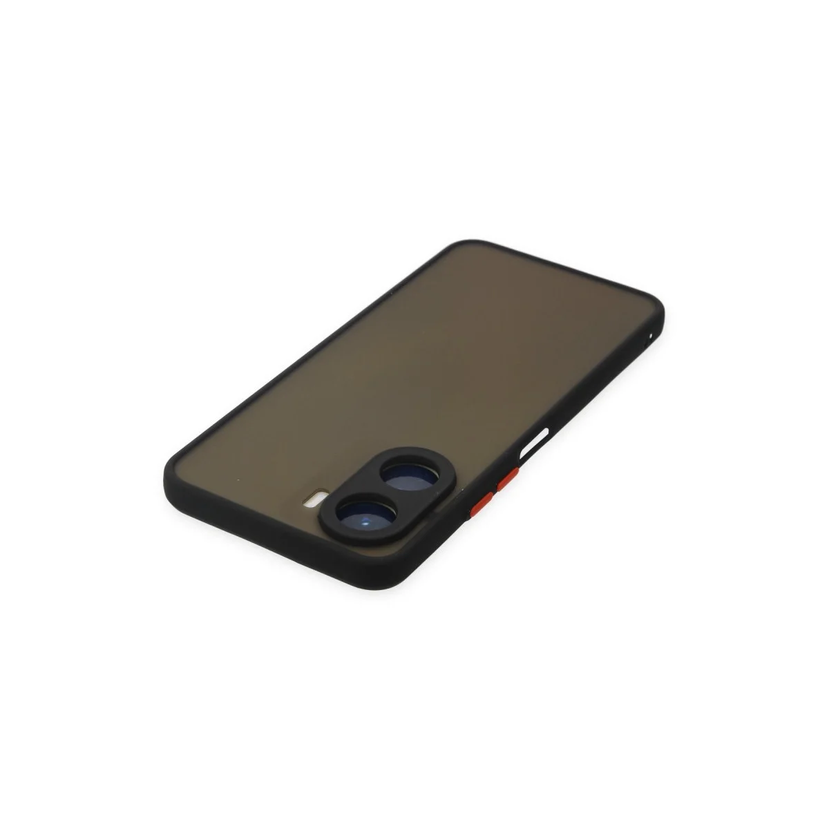 Vivo Y16 Kılıf Montreal Silikon Kapak - Siyah görsel 4