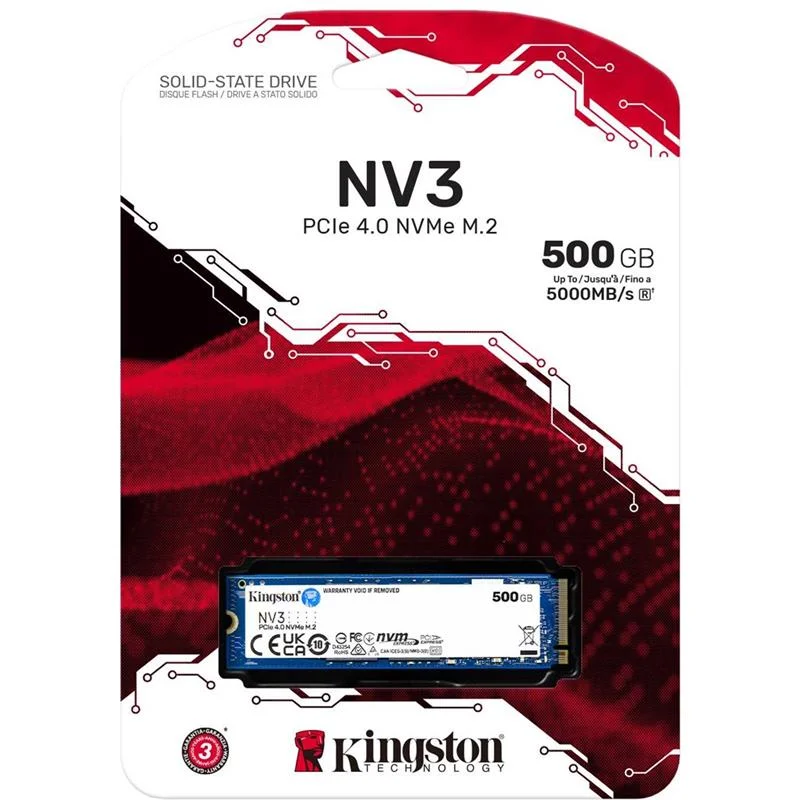 500 Gb NV3 M.2 Nvme Pcıe GEN4 5000/3000MBS SNV3S/500G görsel 3
