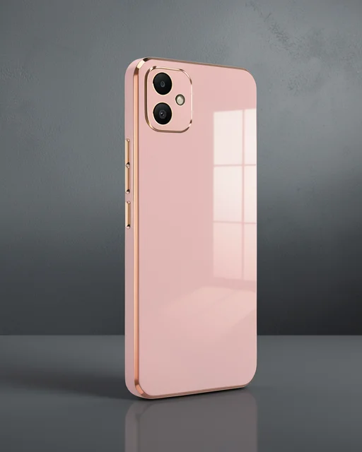 Samsung Galaxy A05 Kılıf Volet Silikon - Pembe