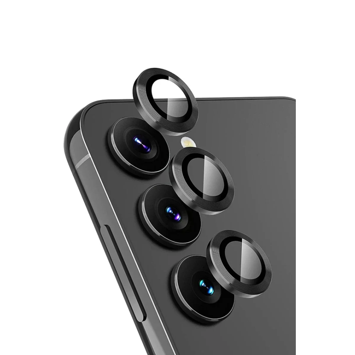 Samsung Galaxy A34 5G Valdez Metal Kamera Lens - Siyah