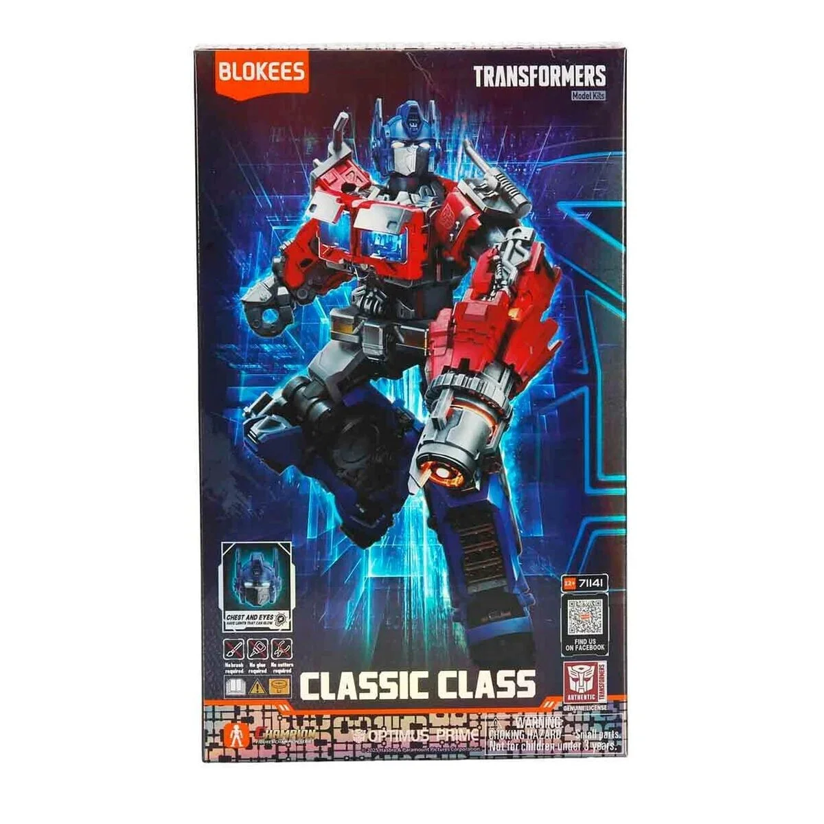 71141 Sun-blo-figür Transformers Classıc Class 01 Optımus Prıme Trns görsel 4