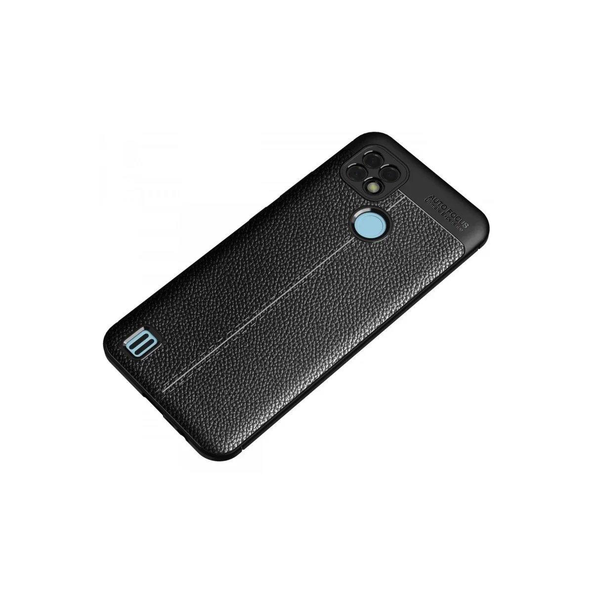 Realme C25 Kılıf Auto Focus Kapak - Siyah görsel 2