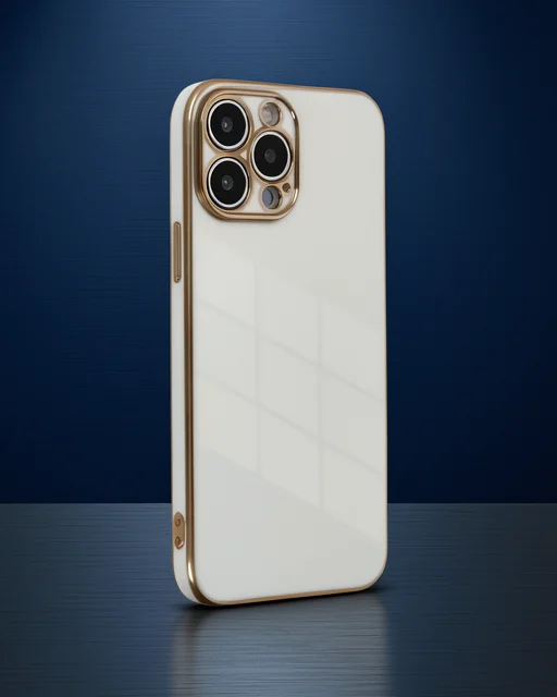 Apple İphone 13 Pro Kılıf Volet Silikon - Beyaz