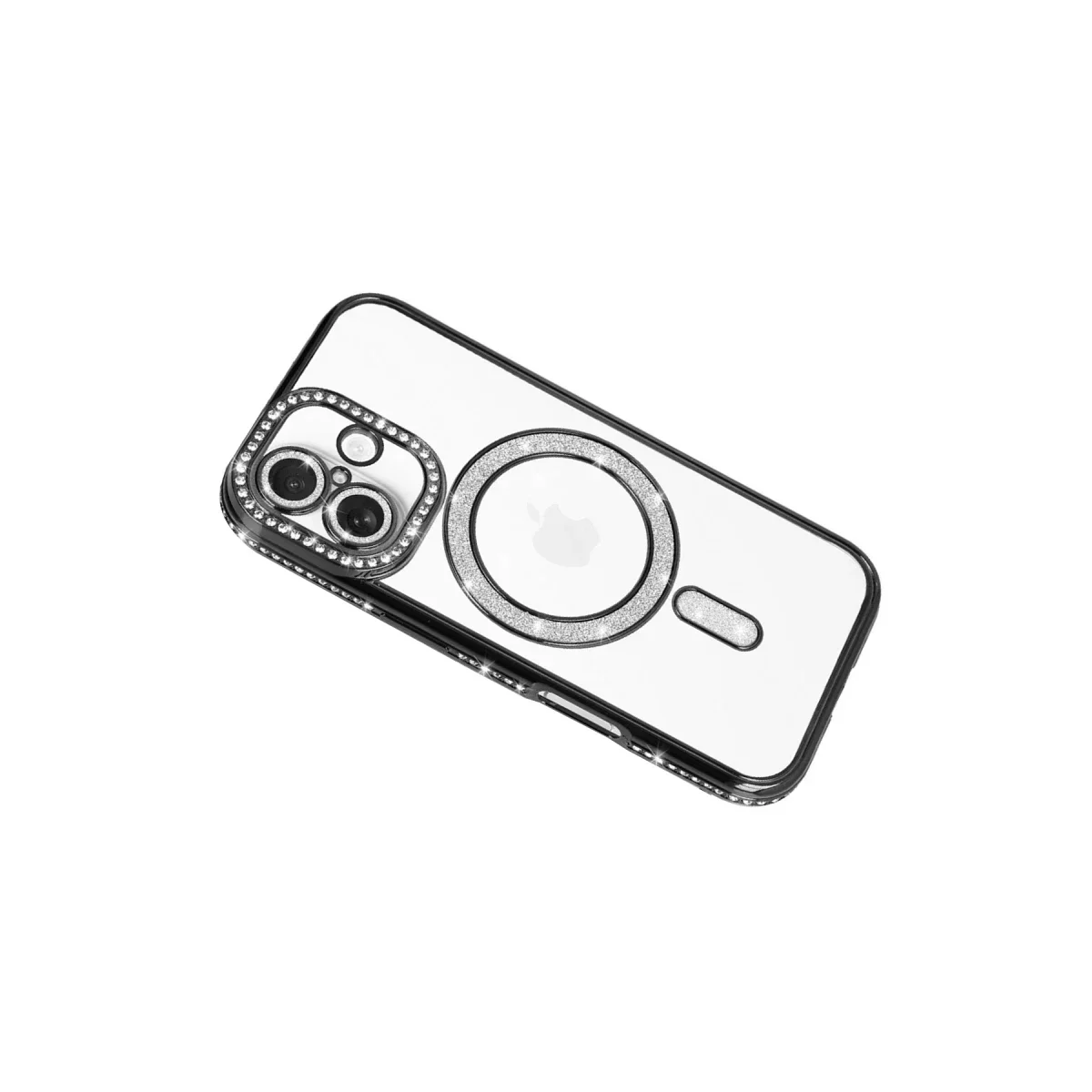 Apple iPhone 17 Joke Simli Magneticsafe Kılıf - Siyah görsel 3