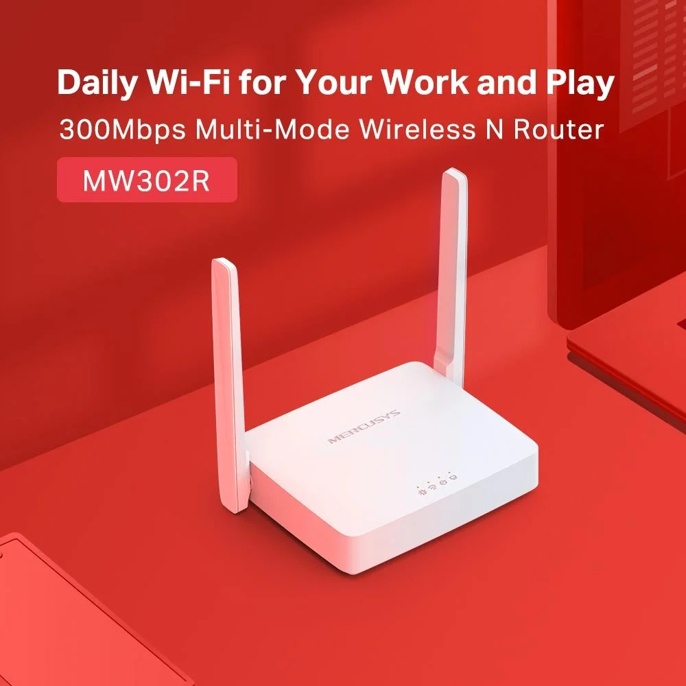 Mercusys MW302R 300MBPS Wıfı N Router görsel 2