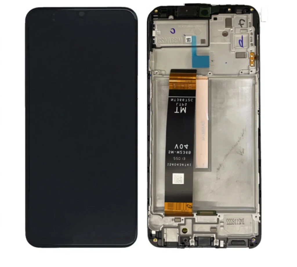 Samsung M33 sm-M336 Çıtalı SERVİS Lcd Dokunmatik E görsel 2