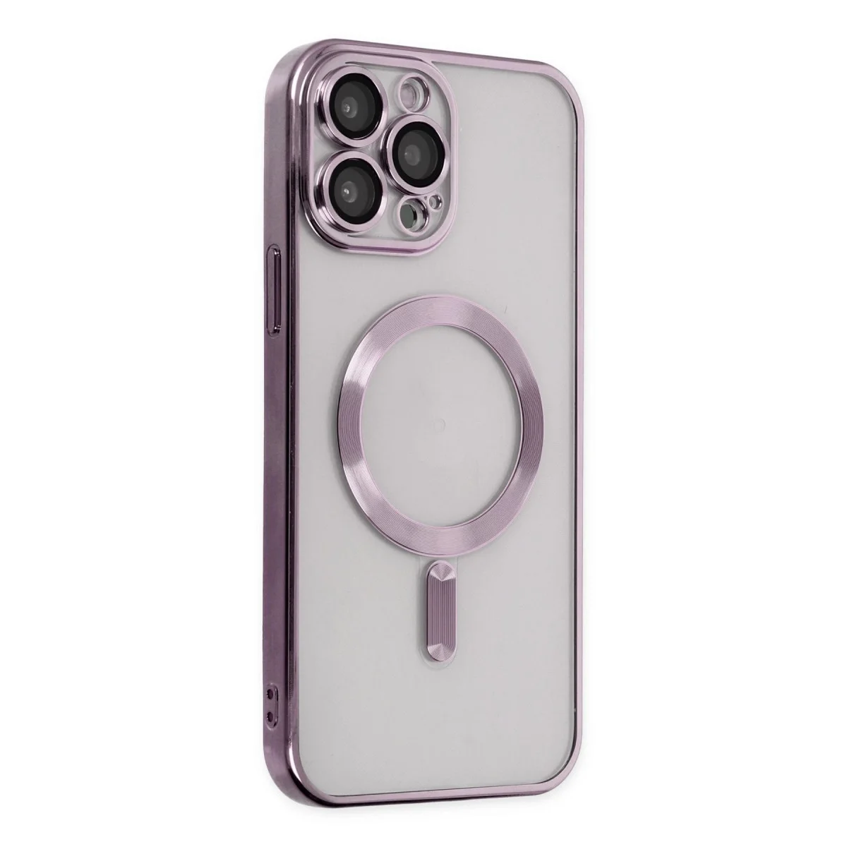 Apple İphone 14 Pro Kılıf Kross Magneticsafe Kapak - Mor görsel 3