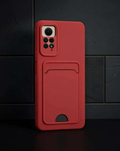 Xiaomi Redmi Note 12 Pro 4g Kılıf Kelvin Kartvizitli Silikon - Lila