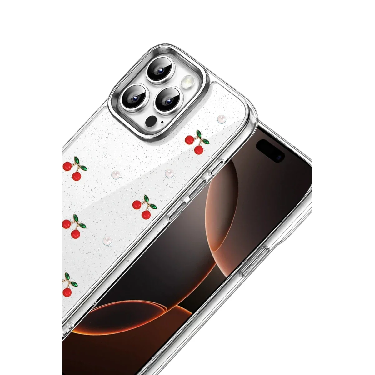 Apple iPhone 16 Pro Max Fiyonk Desenli Kapak - Desen 9 görsel 2