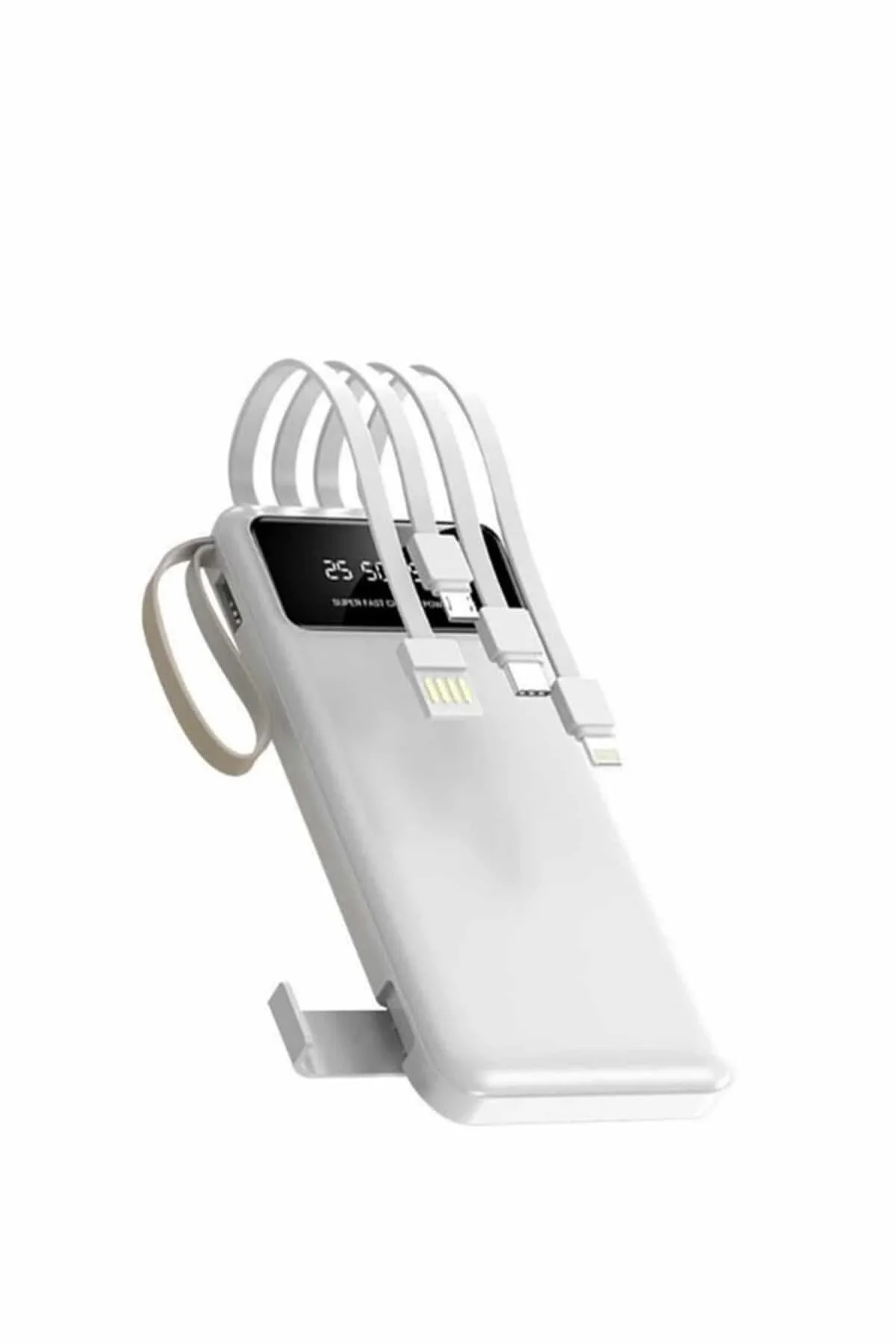 Powerbank Şarj Cihazı 4 Çıkışlı 20.000 MAH Powerbank Taşınabilir Çoklu Giriş görsel 2