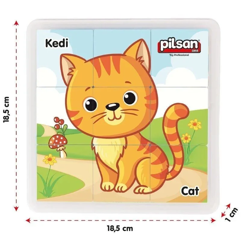 03 355 Anımal Serıes Puzzle Set görsel 3