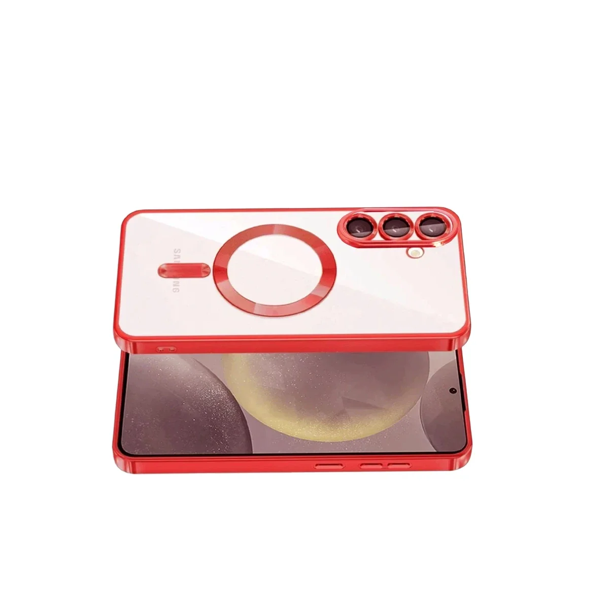Samsung Galaxy S26 Kross Magneticsafe Kapak - Kırmızı görsel 3