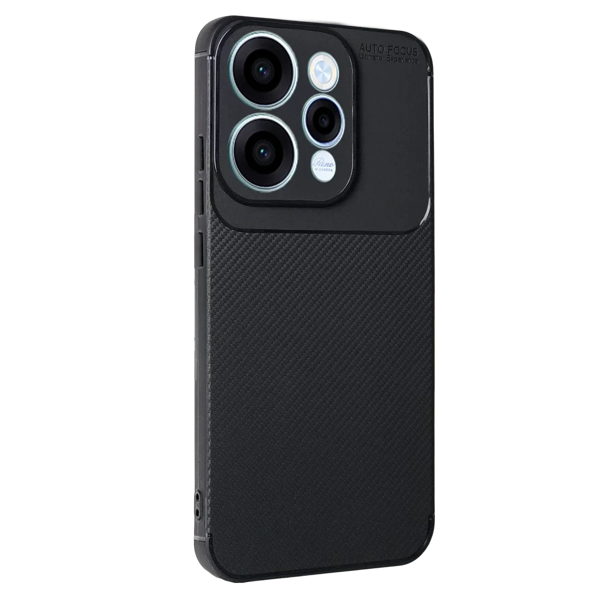 Oppo Reno 15 Auto Focus Karbon Kapak - Siyah