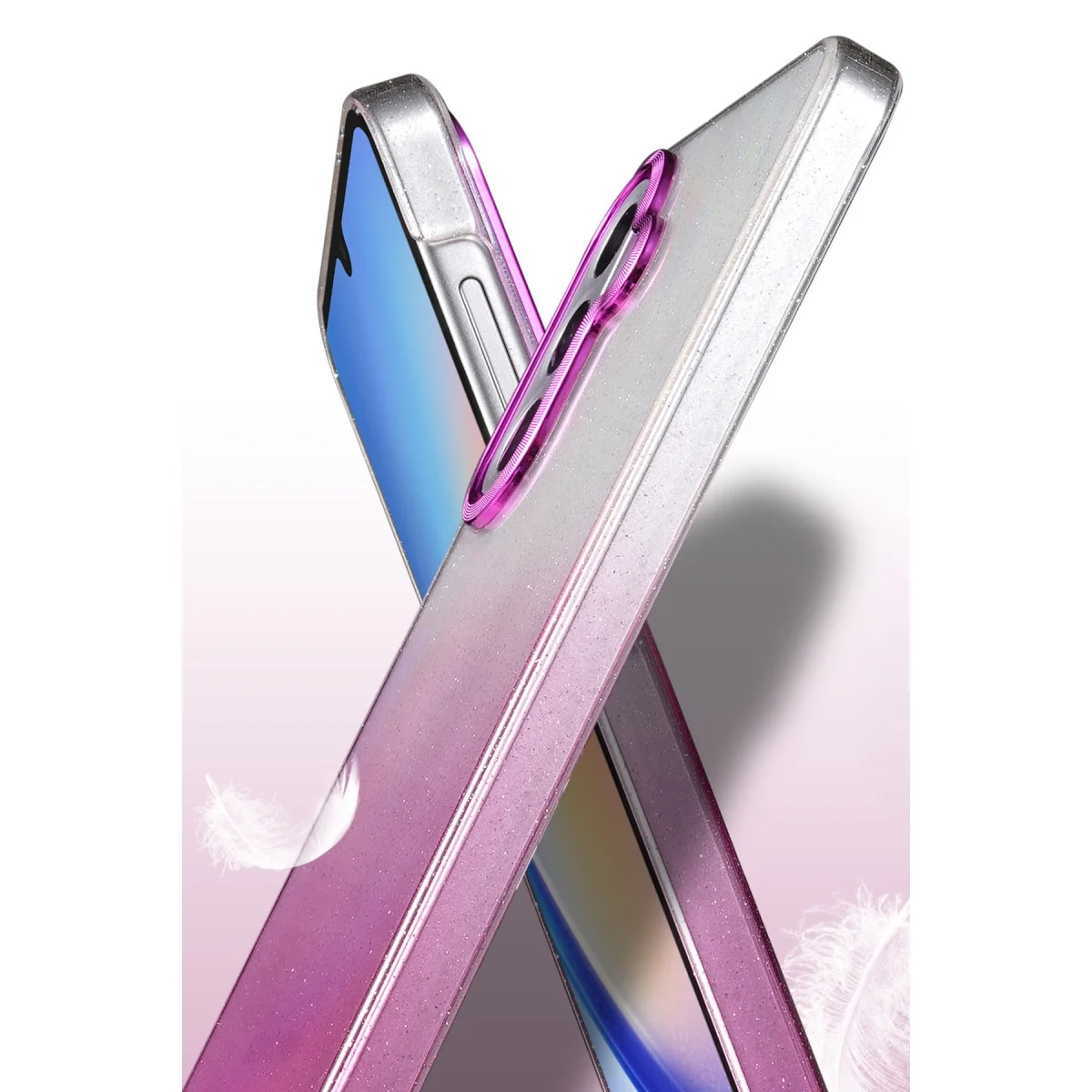 Samsung Galaxy A26 Glossy Kapak - Siyah görsel 3