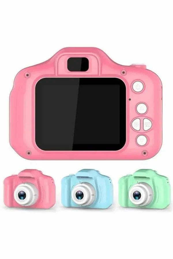 Dijital Fotoğraf Makinesi Çocuk ni 1080p HD Kaliteli Renkli görsel 4