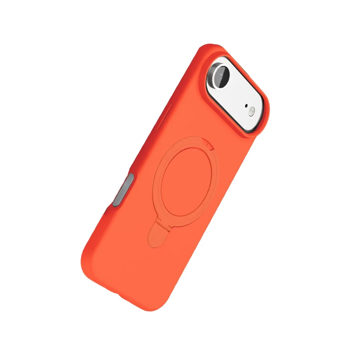 Apple iPhone 17 Air Regal Magsafe Standlı Kapak - Turuncu görsel 4