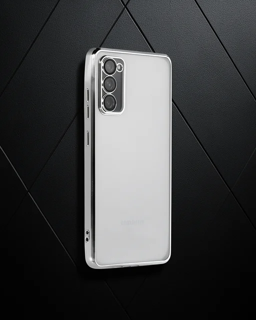 Samsung Galaxy S20 Fe Kılıf Razer Lensli Silikon - Gümüş