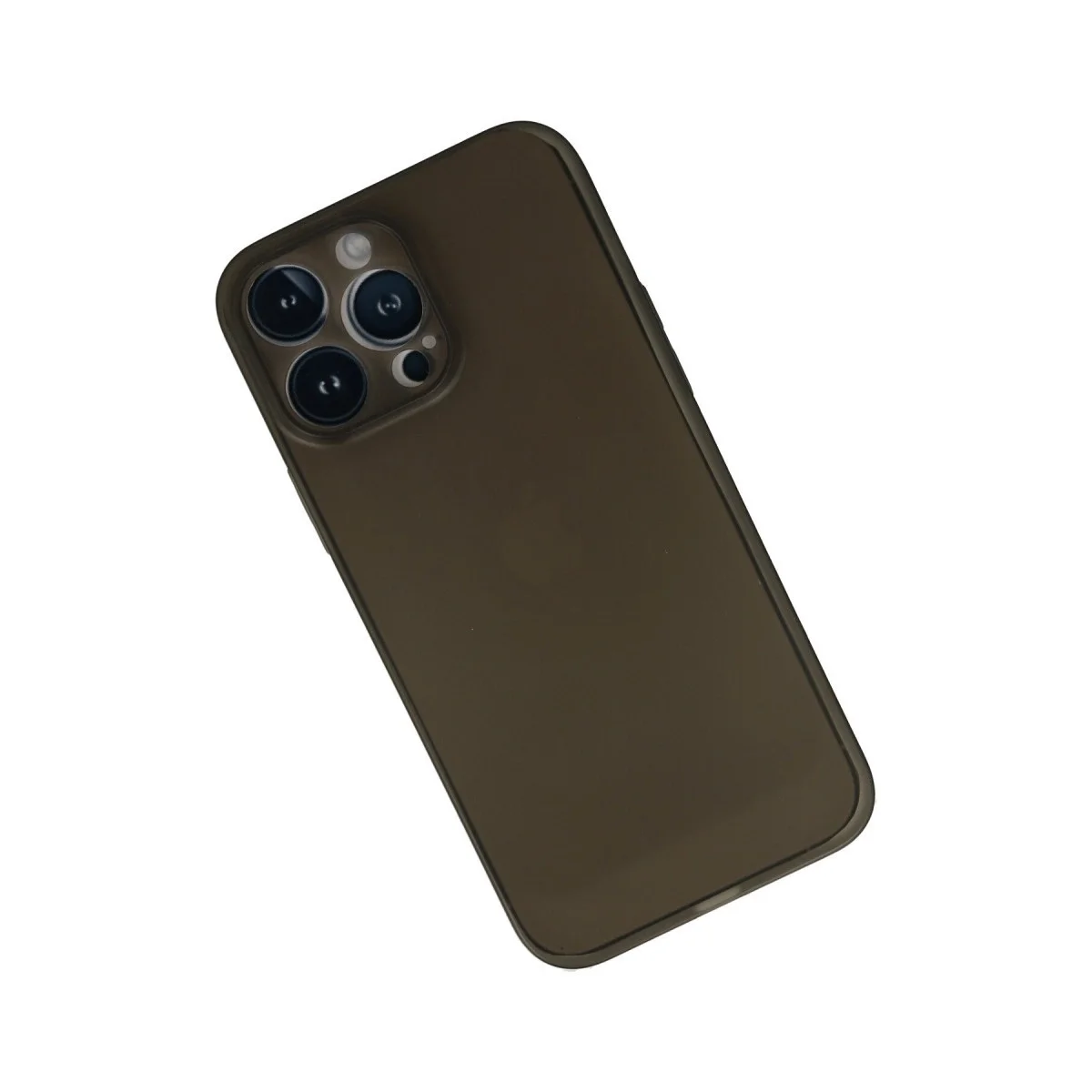Apple İphone 13 Pro Max Kılıf Pp Ultra İnce Kapak - Gri görsel 2