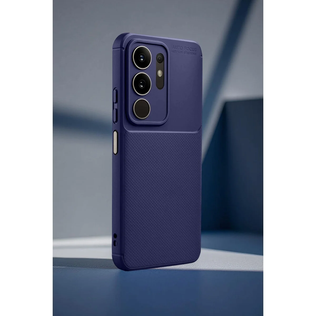 Vivo Y29 4g Auto Focus Karbon Kapak - Lacivert görsel 2