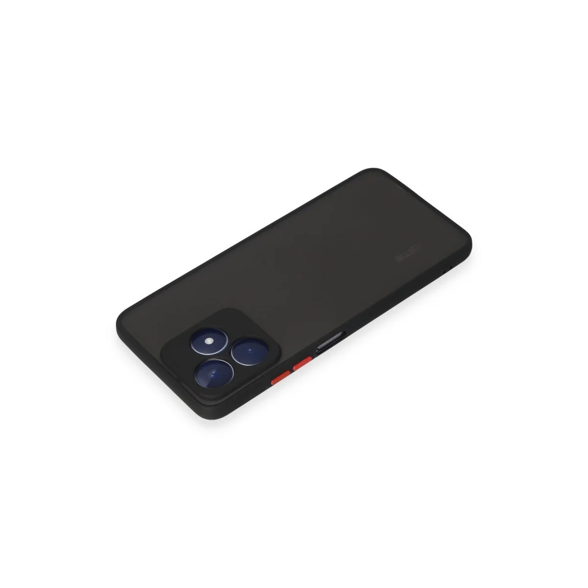 Realme C53 Kılıf Montreal Silikon Kapak - Siyah görsel 3