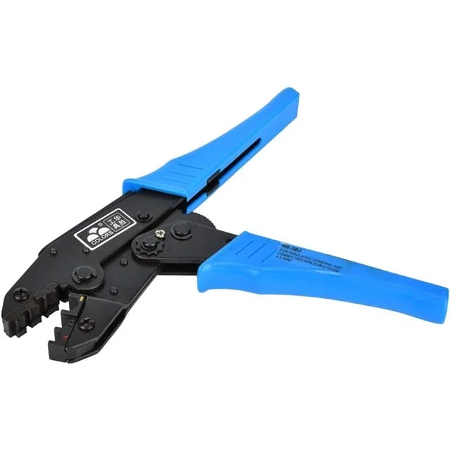 PM-39092 0.5-6mm2 (AWG22-10) HS-30J İzoleli Kablo Pabucu Sıkma Pensesi görsel 4