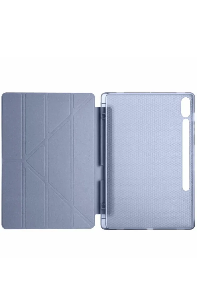 Samsung Galaxy X610 Tab S9 FE Plus 12.4 Kılıf Kalemlikli Mars Tablet Kılıfı - Lavender görsel 3