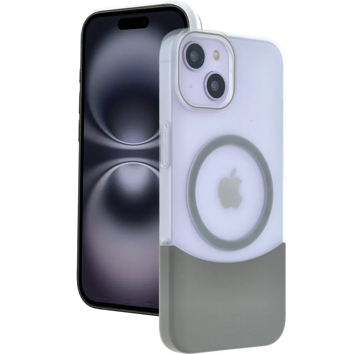 Joko Apple iPhone 15 Velar Magsafe Kapak - Natural Grey