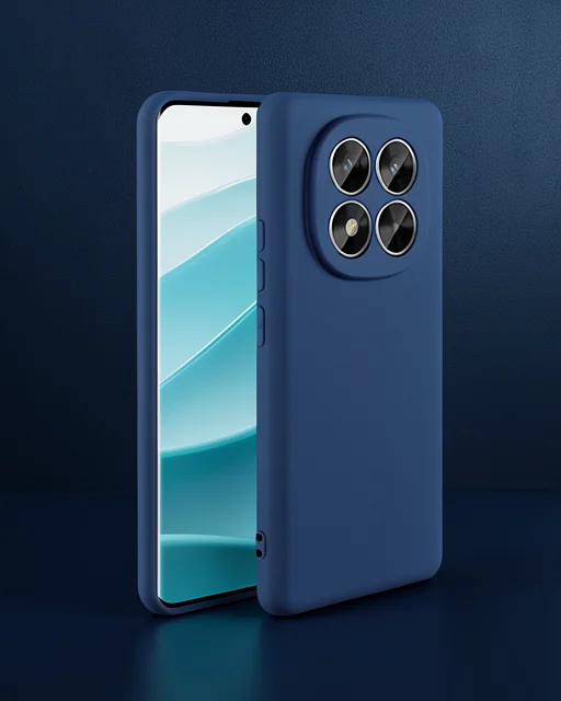 Xiaomi Redmi Note 14 Pro 4g Kılıf First Silikon - Lacivert