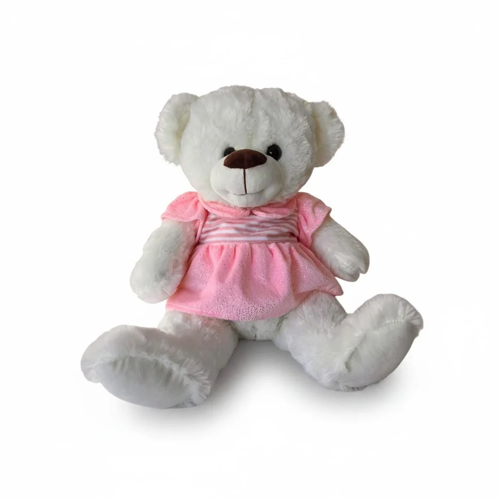 PL50149 40 CM ELBİSELİ AYI OYUNCAK PELUŞ (adet fiyatıdır)