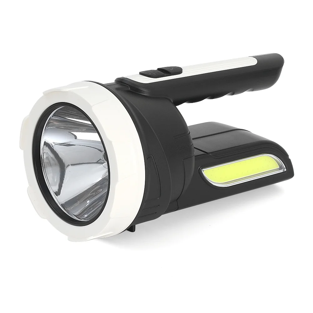 PS-382 Şarjlı Spot Fener 20W Yan Aydınlatmalı 19 cm görsel 3