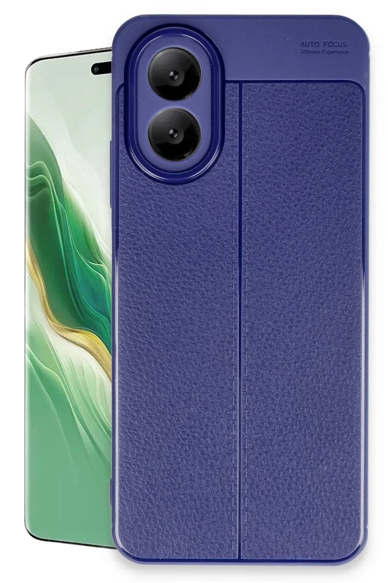 Oppo A38 Kılıf Auto Focus Kapak - Lacivert