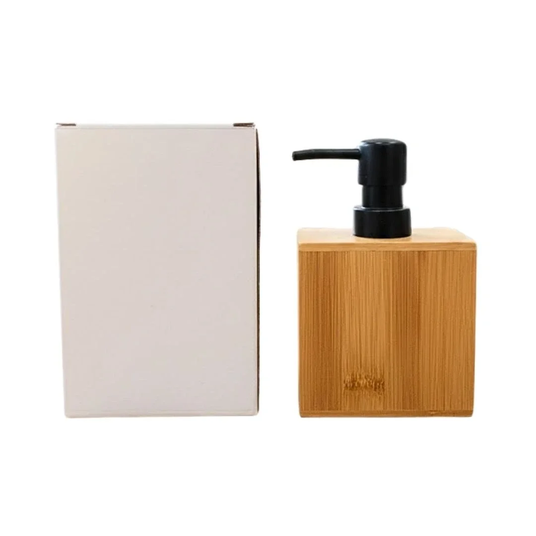 Kare Bambu Sıvı Sabunluk 170 ml görsel 2