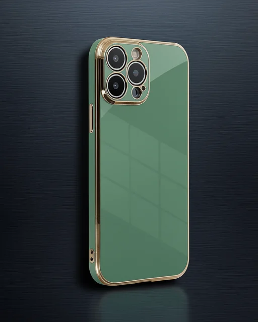 Apple İphone 15 Pro Kılıf Volet Silikon - Açık Yeşil