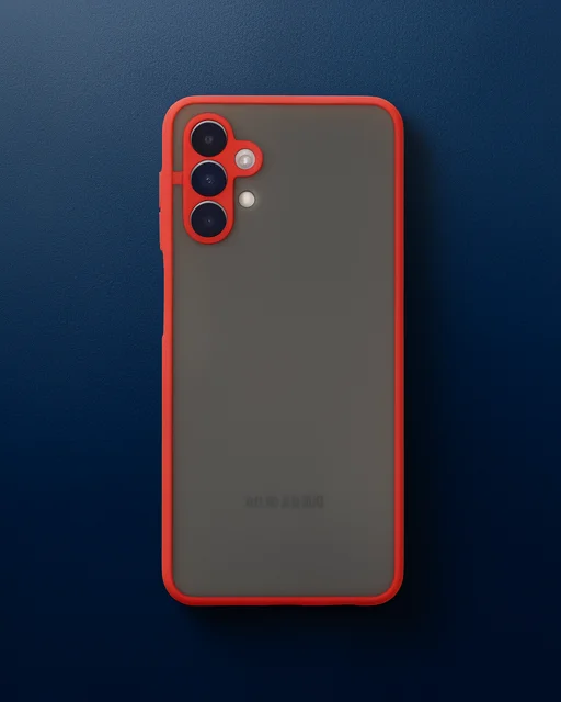 Samsung Galaxy A04s Kılıf Montreal Silikon Kapak - Kırmızı