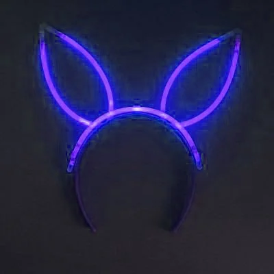 Karanlıkta Yanan Fosforlu Glow Taç 6 Renk 6 Adet görsel 4