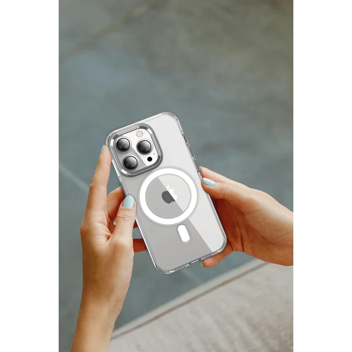 Joko Apple iPhone 16 Pro Crystal Magsafe Kapak - Şeffaf görsel 2