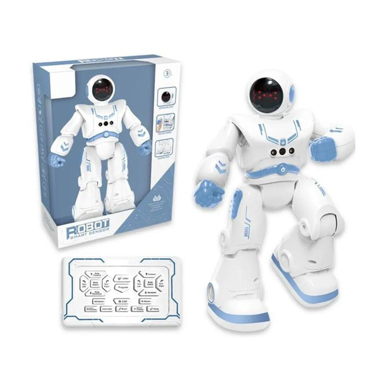 606-34 Uzaktan Kumandalı El Sensor Kontrollü Akıllı Robot