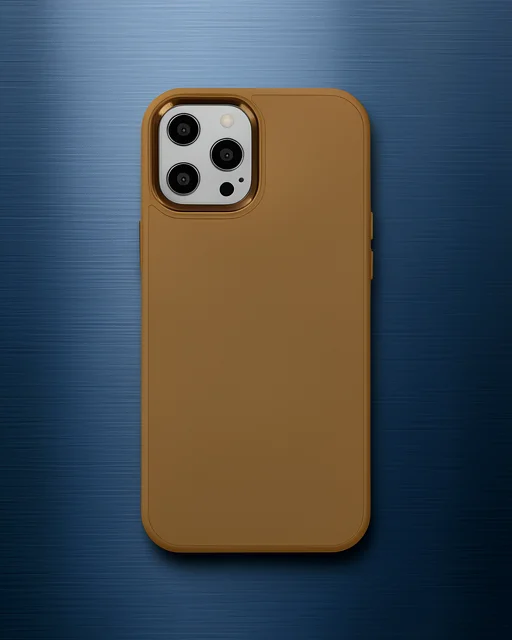 Apple İphone 12 Pro Max Kılıf Asya Deri Silikon - Kahverengi
