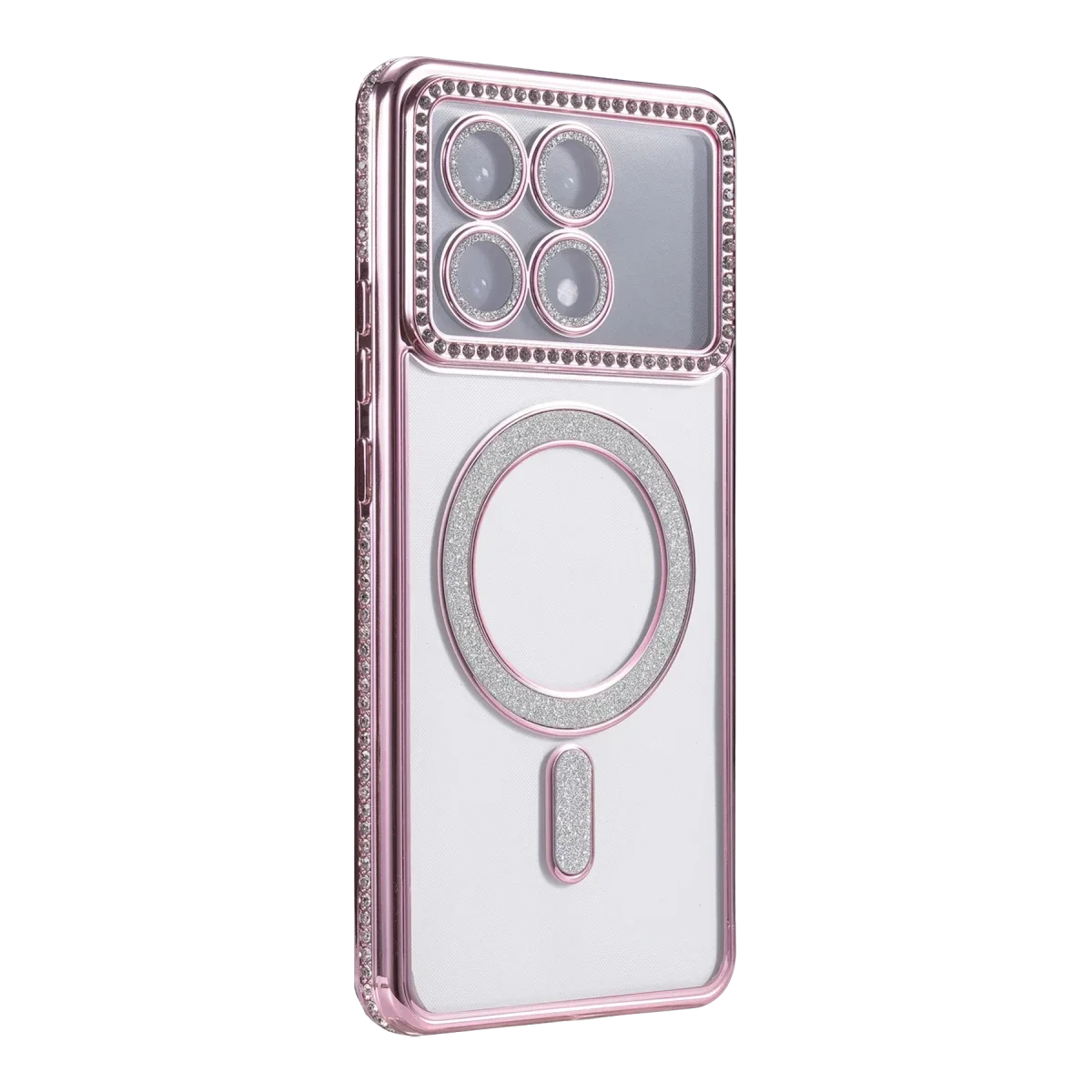 Xiaomi Poco X6 Pro Joke Simli Magneticsafe Kılıf - Pembe görsel 3