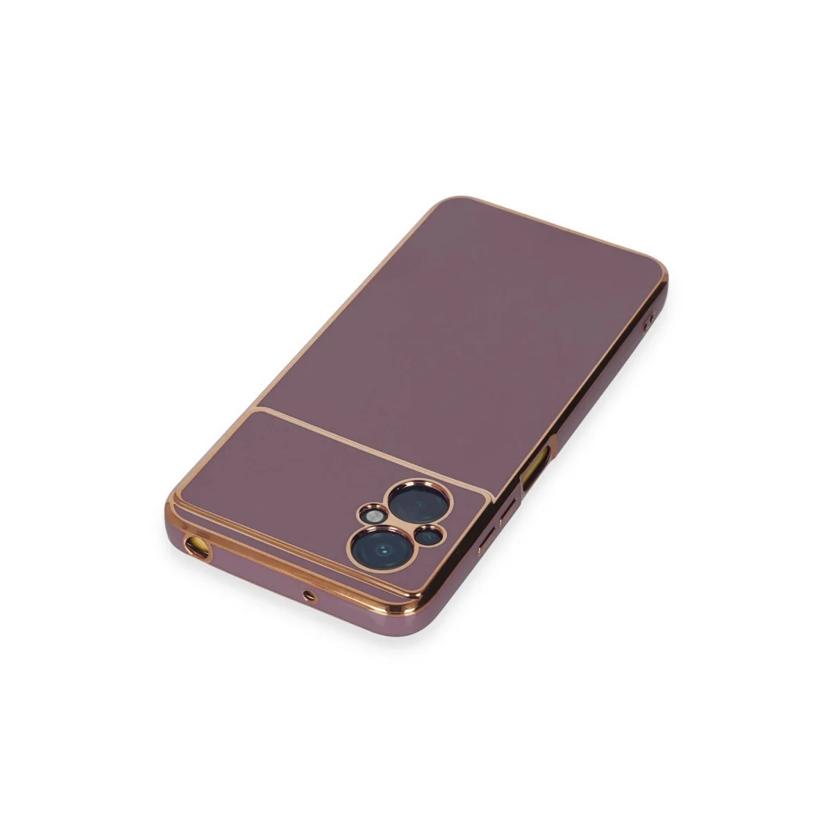 Xiaomi Poco M5 Kılıf Volet Silikon - Mor görsel 4