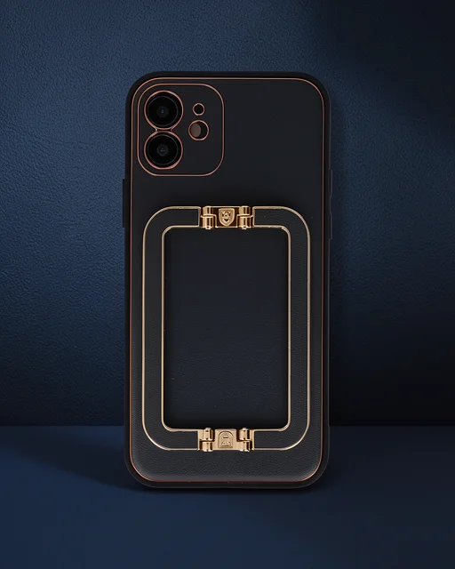 Apple İphone 12 Kılıf Coco Elit Kapak - Siyah