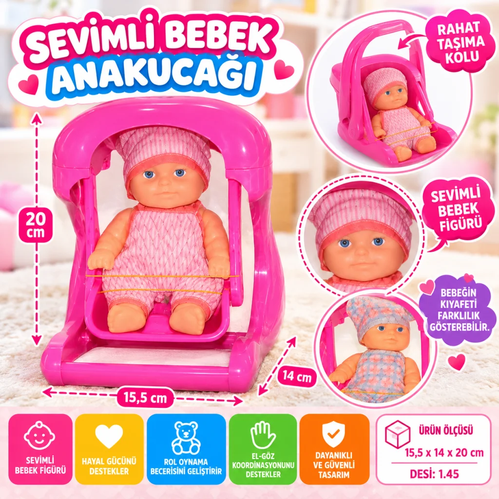844 Et Bebekli Salıncak